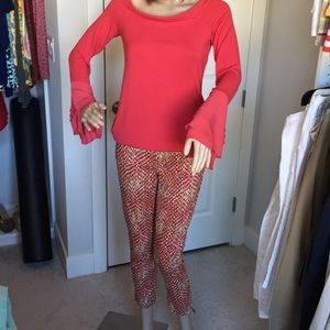 NWT! Liverpool cigarette pant w/ zippered ankles